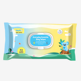 MUMta Everyday Essential Wipes 72's | Gentle Baby Wet Wipes | Alcohol-Free