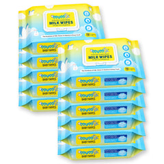 MUMta Extra Soft Baby Cleaning Wipes – Unscented & Vitamin E Infused | Pack of 11 (792 Wipes)